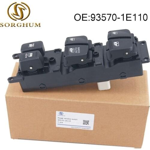 93570-1E110 Power Window Main Switch Button For Hyundai Accent 2007-2010