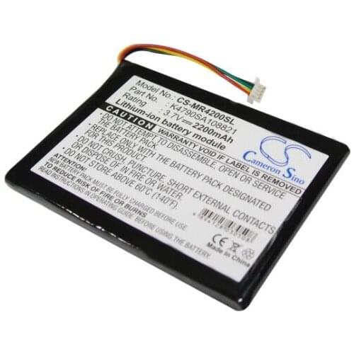 Cameron Sino 2200mAh battery for MAGELLAN Maestro 4200 4210 4220 4250 K4790SA108821 GPS, Navigator Battery