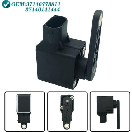 For BMW E39 E38 E46 Z8 X5 E46 E65 E66 E67 Z4 E60 E61 E63 E64 E81 Front Headlight Height Level Sensor 37140141444 37146778811