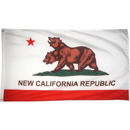 90x150CM New California Republic Flag