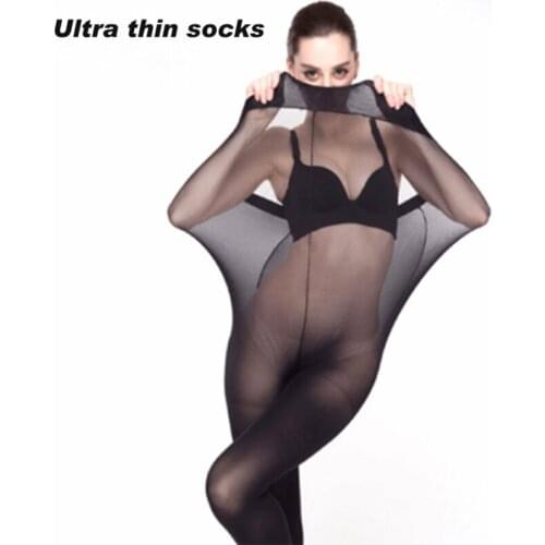 Hot Sale Women Black Sexy Tights Upgraded Super Elastic Magical Tight Silk Stockings Skinny Leg Pantyhose Tight