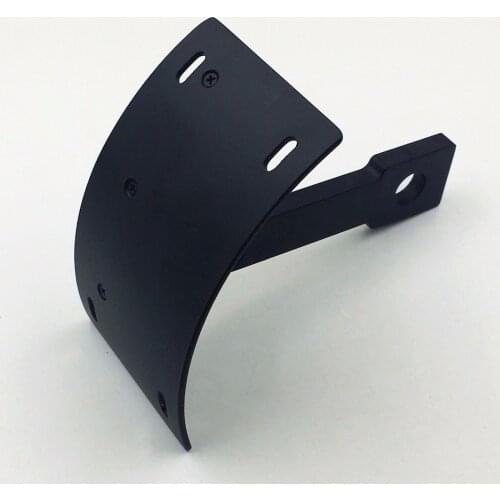 Blk Swingarm Curve License Plate Bracket For Yamaha VMX 1700 1200 02-05 Warrior