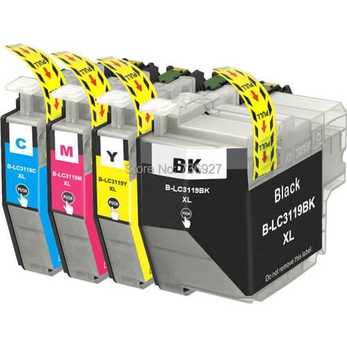 LC3119 LC3119XL LC3117 Compatible Ink Cartridge For Brother MFC-J6980CDW MFC-J6580CDW inkjet printer in Japan