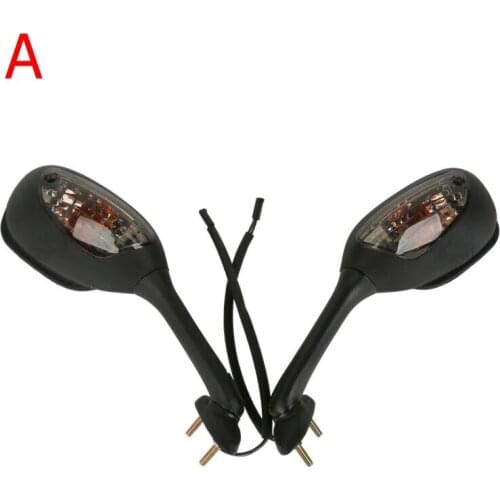 Motorcycle Turn Signal Rear View Mirrors For Suzuki GSXR600 GSX-R 750 2006-2015 GSXR1000 2005-2015