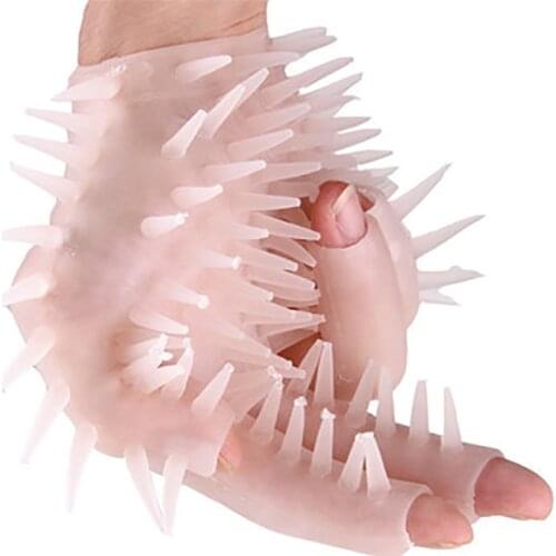 Soft Thorn Gloves Flirting Masturbator Flirt Nipple Body Clit Stimulator Massage Mitten Exotic Accessories Erotic Glove Sex Toys