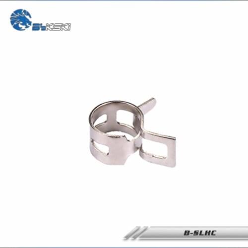 BYKSKI 4PCS/ lot Soft Clamps For 9.5*12.7mm / 10*16mm Soft Tubes Auxiliary Soft Tube fixing DIY Water Cooling Accessories