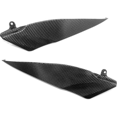 For YAMAHA YZF R1 2007 2008 Carbon Fiber Gas Tank Side Trim Cover Guard Fairing