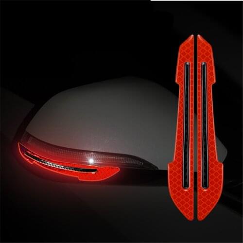 Reflective strips car rearview mirrors for OPEL zafira 2005 2000 corsa 2006 2000 astra 1998 2004