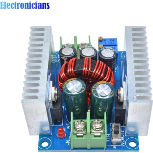 300W 20A DC-DC Buck Converter Step Down Module Constant Current LED Driver Power Step Down Voltage Module Electrolytic Capacitor
