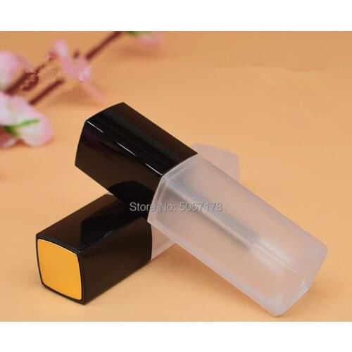 10/20pcs 3.9ml Empty Lip Gloss Tube Matted Glass Lips Balm Bottle Brush Container Beauty Tool Mini Refillable Lipgloss Bottles