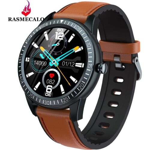 RASMECALO Call Music Smart Watches Blood Pressure Heart Rate Monitoring Waterproof Sports Bluetooth Smartwatch for Android IOS