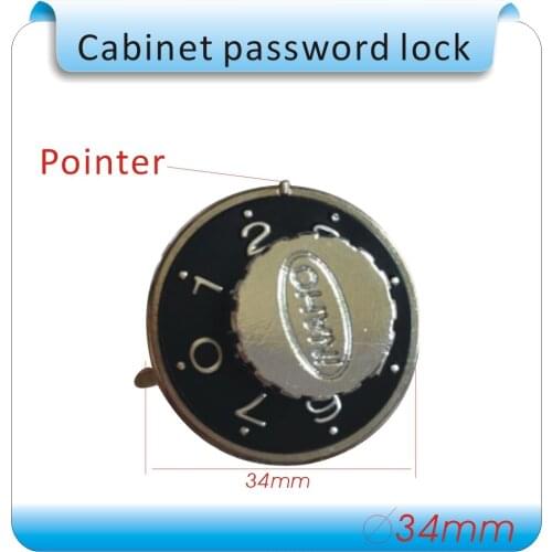 DIY X-119 be easy install 2 digits alloy mail lock/ cabinet password lock/ Fixed password