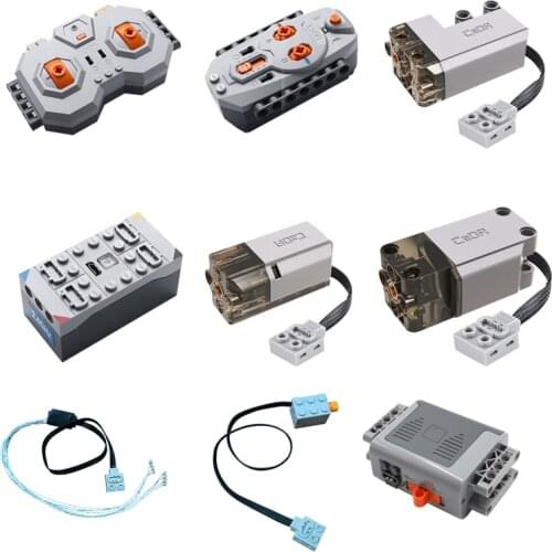 CaDA Technological Building Blocks Super Sports Car Bricks Power Group Module Spare Part DIY Toys for C61018 C61019 Light Parts