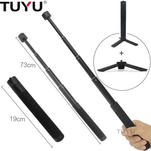 TUYU Telescopic Retractable Extension Rod Selfie Stick For Feiyu G6 SPG WG2 & Old Version G5 Handheld 3-axis Stabilizer Parts