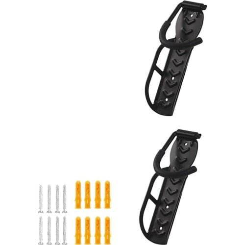 Bike Hooks for Garage Wall Vertical Space Saving Sturdy Wall Mount Bike Rack Screw Included, Bike Storage Pack of 2