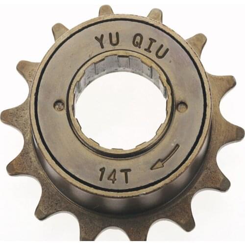 Bicycle 14 Tooth Flywheel Bicycle Electric Bicycle Accessories 14T Bicycle Single Speed 14 Tooth Flywheel