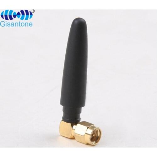 Factory low price 2.4G WIFI/WIMAX omni rubber antenna with SMA male connector