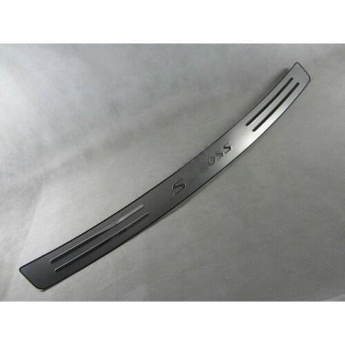 For Suzuki sx4 S-Cross 2013 2014 Stainless SteeI Rear Bumper Protector Car Styling