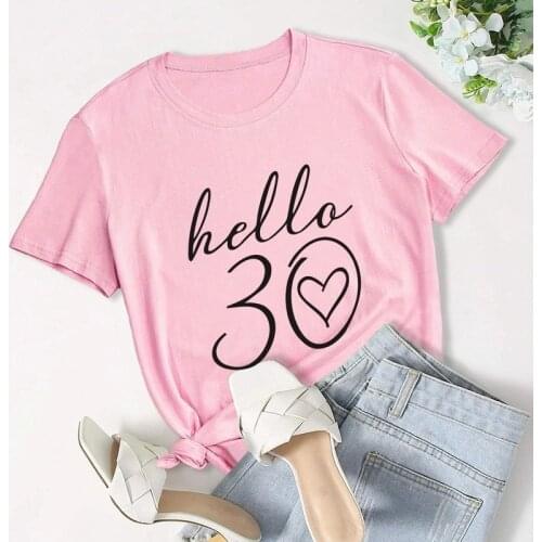 Cotton 100% Summer Women T-shirt Plus Size Tee Tops Letter Print Vintage Short Sleeve O-Neck Streetwear Female Casual Clothes