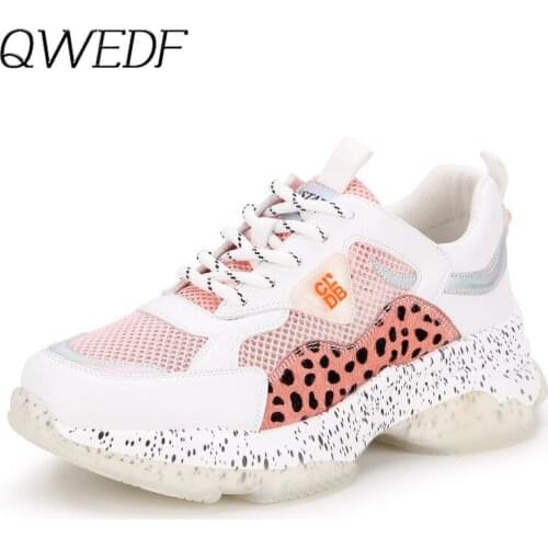 2019 Women Shoes Casual Chunky Sneakers Luxury Shoes Women Designer Femme Scarpe Donna Tenis Vulcanized Shoes Fashion Z5-74