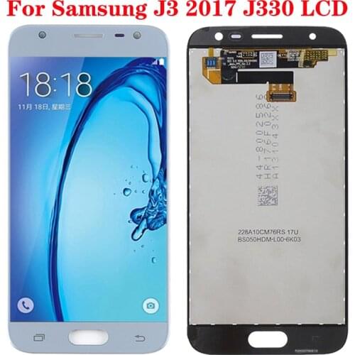 Dead Pixel J330F LCD For Samsung Galaxy J3 2017 J330 J330FN J330DS J3 Pro LCD Display Touch Screen Digitizer Assembly Repair