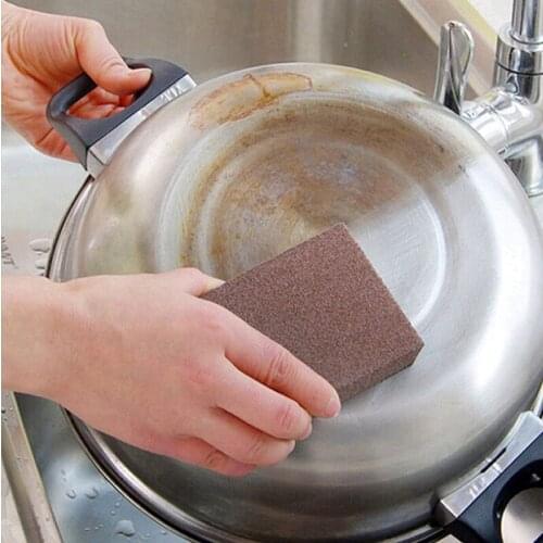 1PC Carborundum Magic Sponge Brush Kitchen Home Washing Cleaning Cleaner Tool Brush Drop Shipping