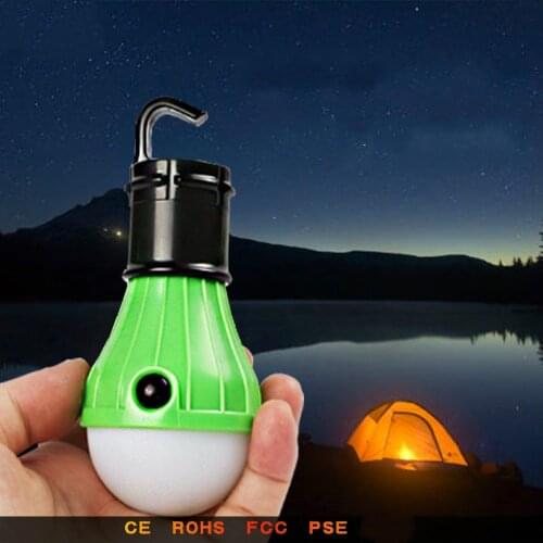 4pcs Outdoor 3 LED Camping Lights Linked Three-shift Dimmable Tent Emergency Lantern Camp Lights