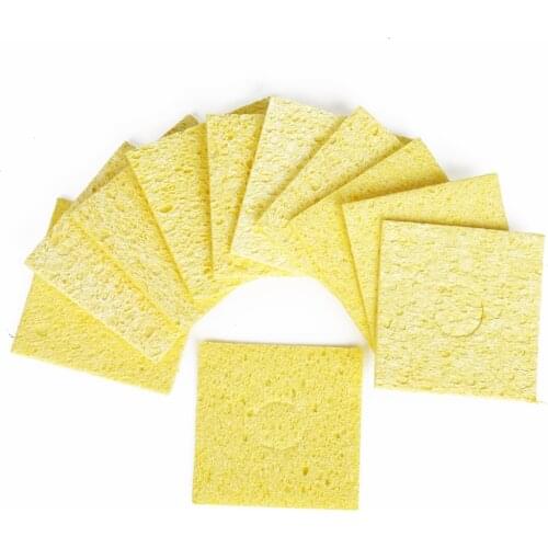 5/10 PCS Welding Cleaning Sponge For Soldering Iron Tip Clean Heat-resistant Replaceable Cleaning Sponge Sheet Hand Tools