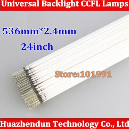 5PCS Free Shipping NEW 536MM for 24inch TV lamp backlight 24'' sreen LCD CCFL lamp backlight tube
