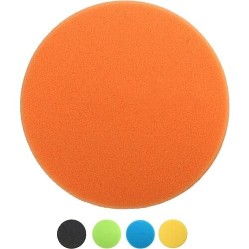6 inch 150mm Soft Flat Sponge Buffer Polishing Pad Kit For Auto Car Polisher