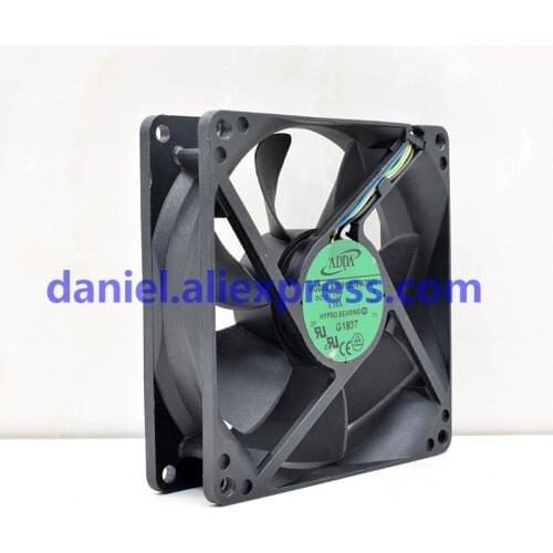 ADDA AD0912UX-A7BGL 12V 0.50A 90254 Line Temperature Controlled Heat Dissipation Fan
