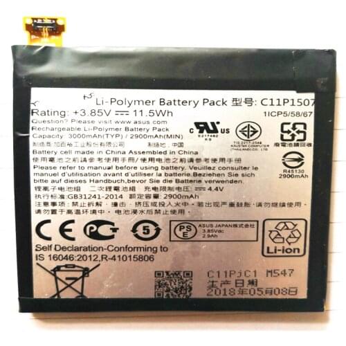 3000 mah C11P1507 cell phone Battery for ASUS zenfone zoom ZX551ML Z00XS ZX551 Z00XSB with repair tools