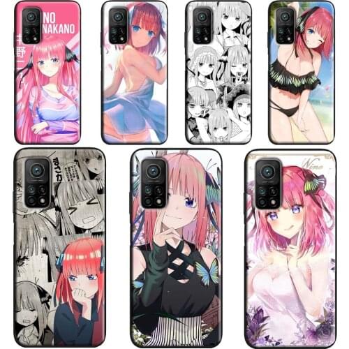 Nino Nakano Case POCO X3 Pro F3 F1 F2 M3 Pro Cover For Xiaomi Mi 11 Lite Ultra Note 10 Mi 9T 10T Pro