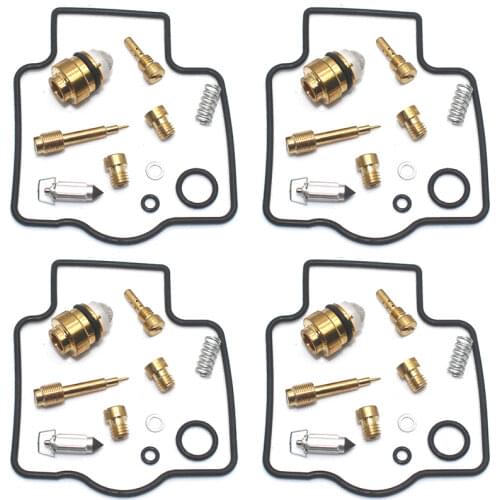 For ZZR400 1990-2004 ZZR 400 ZX4 Motorcycle carburetor repair kit Floating needle seat