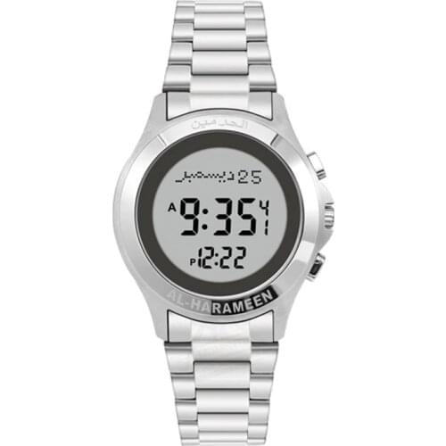 Islam Muslim Prayer Watch with Azan Alarm and Qibla Direction Lady Wrist Clock Quality Guarantee