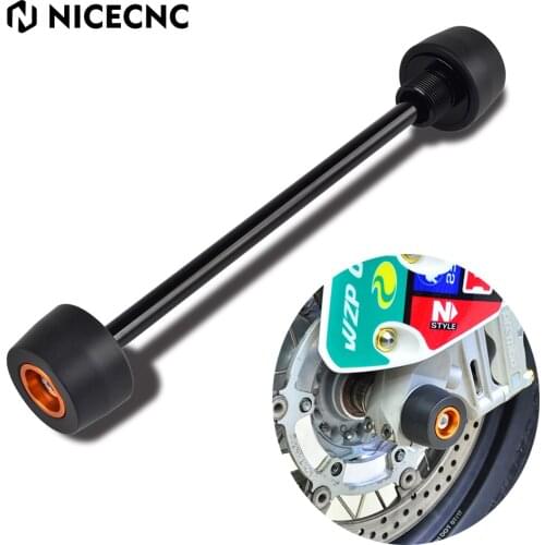 Front Axle Fork Wheel Slider For KTM 950 990 1050 1090 1190 1290 Super Duke Supermoto Adventure R S T ADV RC8 RC8R LC8 SMR SMT
