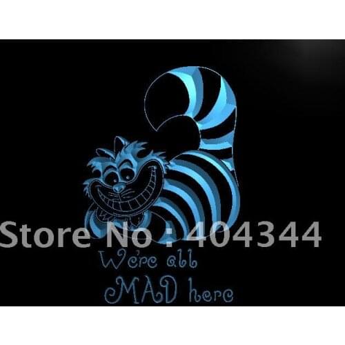 LC200- The Cheshire Cat Alice in Wonderland Neon Sign home decor crafts