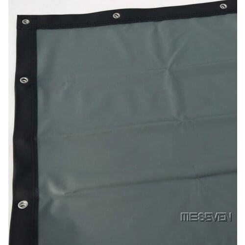 Multimedia 3D HD LCD LED DLP Movie Data Projector Back Rear Behind Projection Screen Curtain Film 100 Inches(8.3 Feet) 4:3