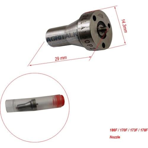 The nozzle for Kama or Kipor series 170F /173F / 178F / 186F / 186FA / 188F / engine, part number