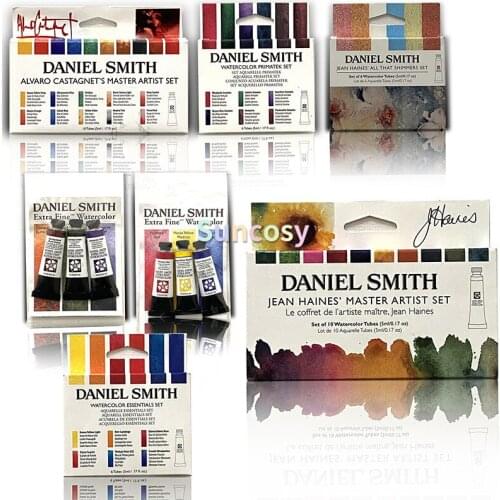 Original American Daniel Smith Watercolor Paint,Water Color Mineral Basic 5ml *6colors, 5ml *10colors,Aquarela Painting Supplies