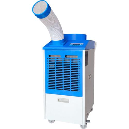 Movable spot air cooler with R410A refrigerant