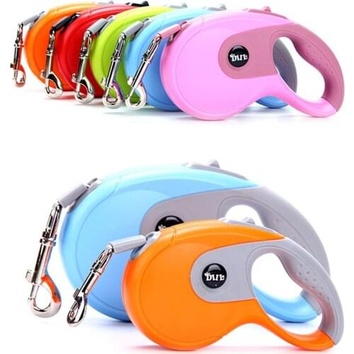 3/5/8M Long Durable Dogs Leash Automatic Retractable Nylon for Cat Walking Running Leads Extending Puppy Cats Pet accessoires