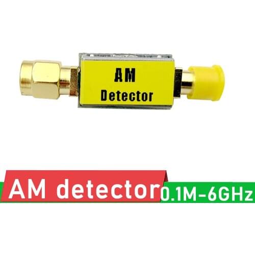 0.1M to 6GHz AM detector Diode envelope AM demodulation radio frequency detection module Amplitude / Discharge signal detection