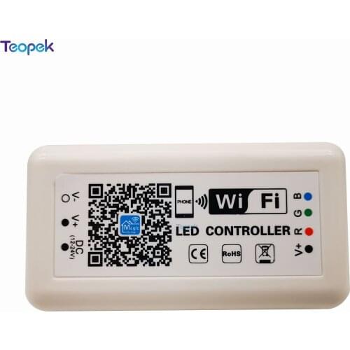 Magic Home Wifi RGB Led Controller For 2835 5050 RGB Led Strip Light 12-24v Smartphone APP/ Alexa Google Controller