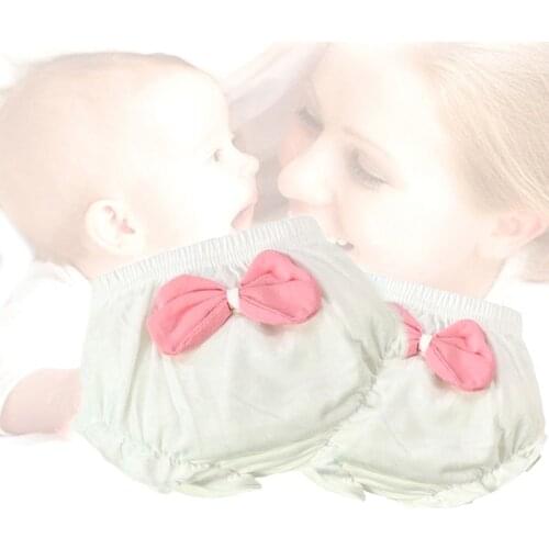 100% Cotton Underwear Panties for Baby Infant Cute Big Bow shorts For Children Princess bread pants Baby Comfortable underwear