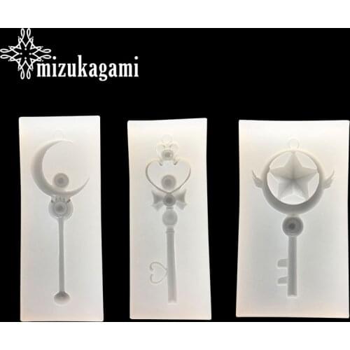 UV Resin Jewelry Liquid Silicone Mold Magic Stick Shape Charms Pendant Resin Molds For DIY Charms Pendant Making Toys