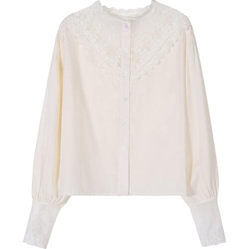 Womens Tops And Blouses Vintage Lace Top Plus Size Women Clothes Ropa Mujer Tunika Camisas Elegant Shirt Lace Blouse