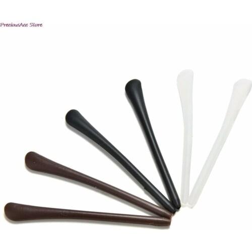 1Pair Temple Bar Sleeves Eye Sock Eyewear Tube Fashion Silicone Rubber Eyeglasses Spare Part Replacement