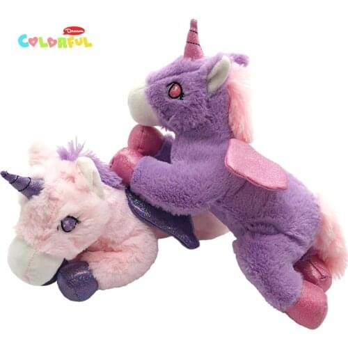 1PCS 30CM Simulation Plush Stuffed Animals,Angel Pony Doll, Cute Unicorn Plush Toys, Kids Toys, Home Decoration