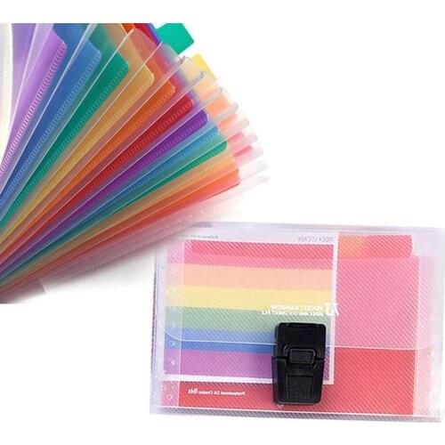 13 Pocket Folder Office Expanding File Colorful Organizer Document